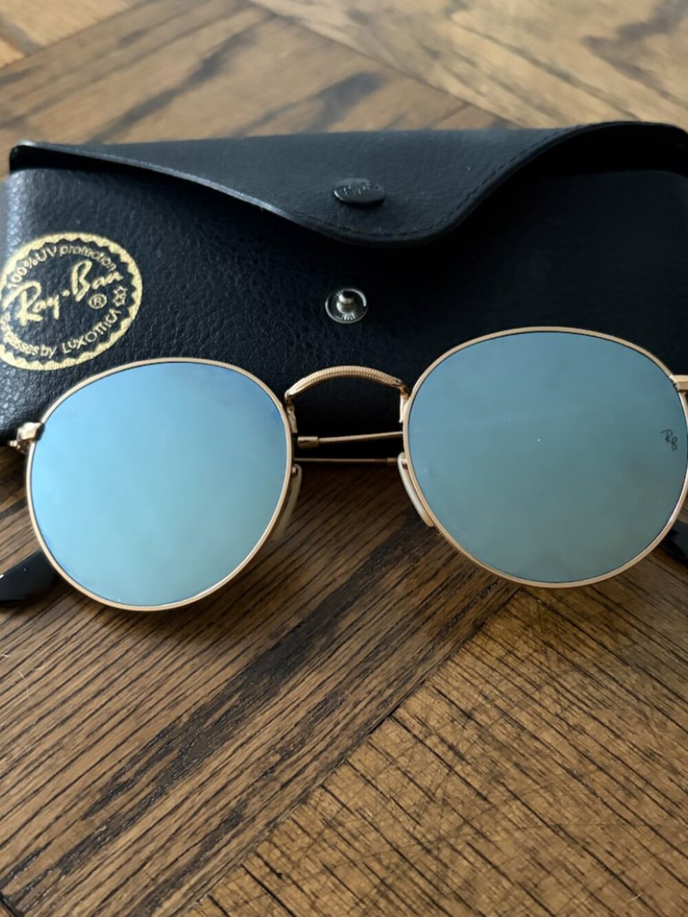 Ray Bans, Round Reflective - Picture 5 of 7